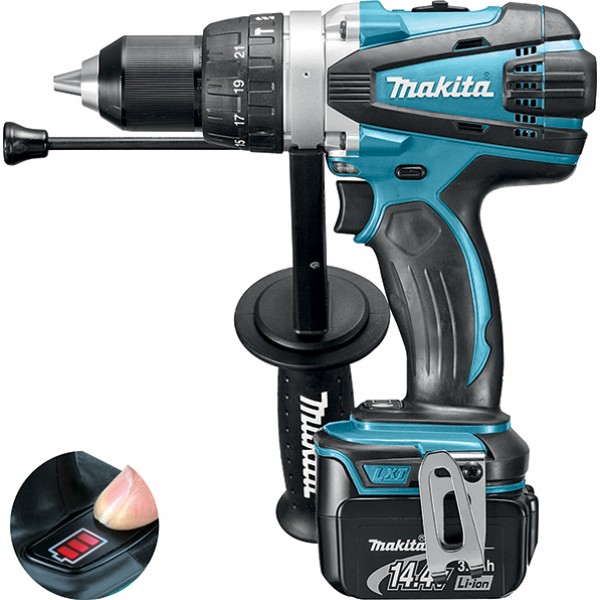 Makita DHP448RFJ 14V Акумулаторен ударен винтоверт 